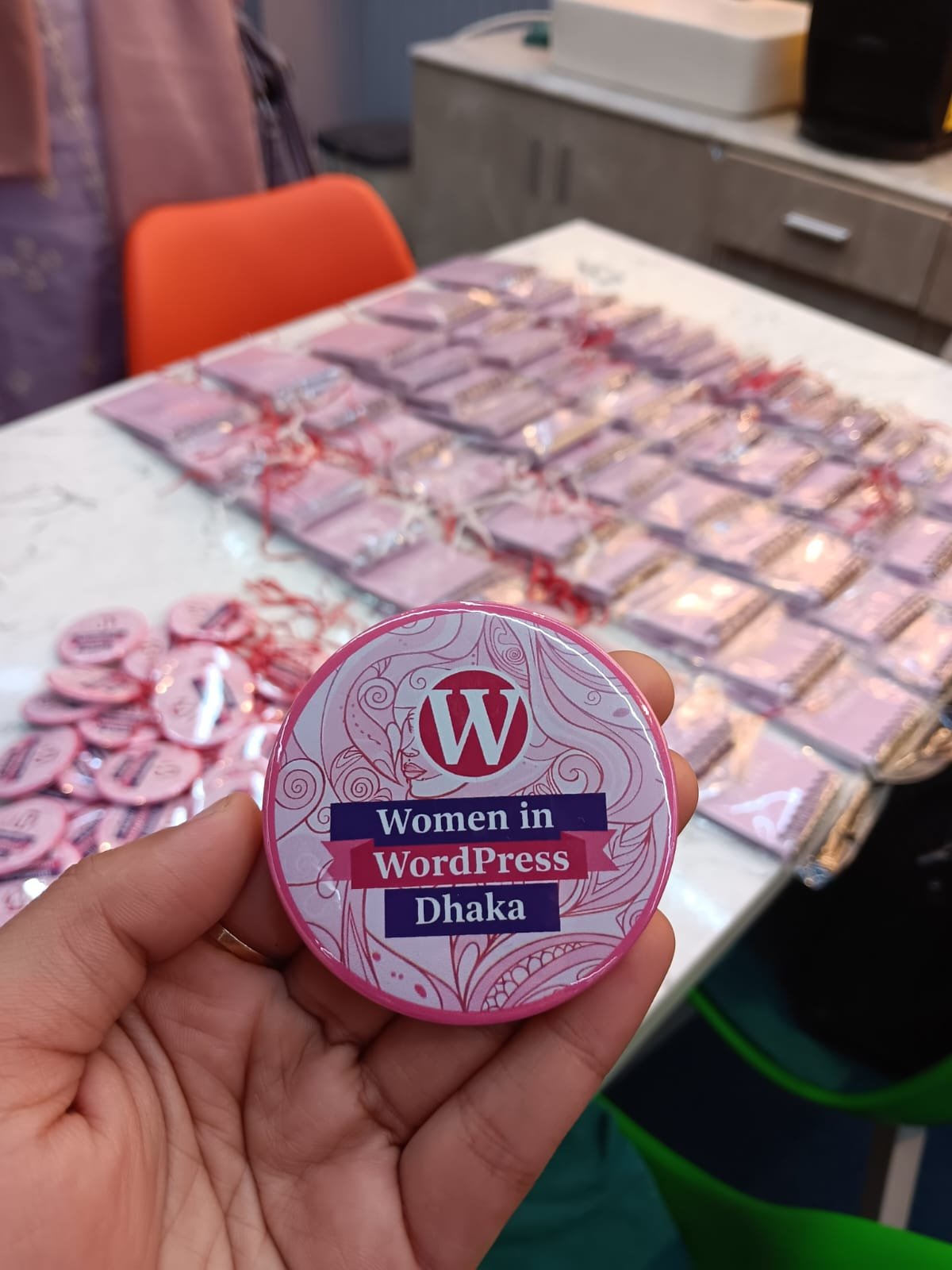Women in WordPress Badge